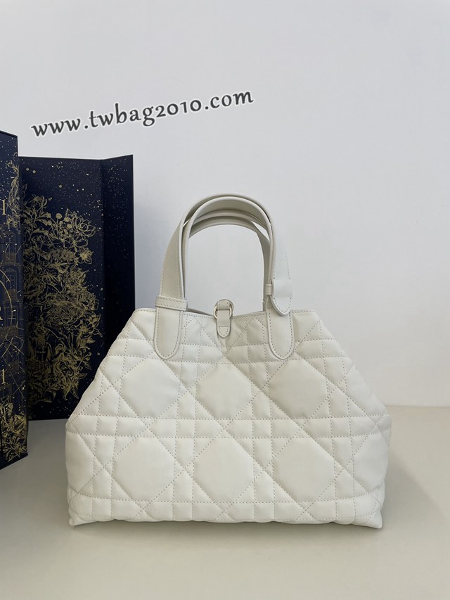Dior专柜新款迪奥高仿原单中号黑色Toujours系列大菱格休闲女包 djfk1434